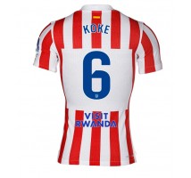 Atletico Madrid Koke #6 Koszulka Podstawowa 2025-26 Krótki Rękaw
